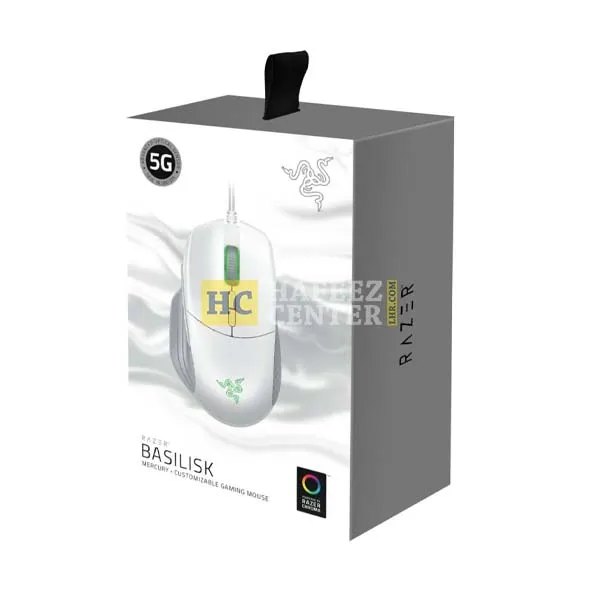 Razer Basilisk Mercury Customizable Gaming Mouse – RZ01-02330300-R3M1-Hafeez Center Lhr