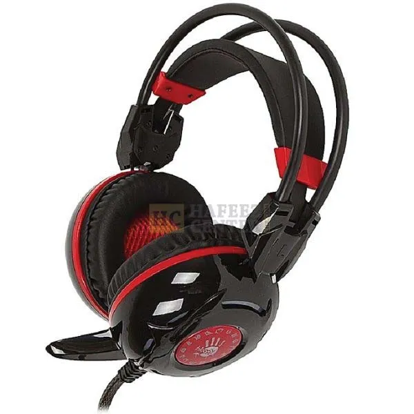 A4Tech Bloody G300 Combat Gaming Headset (Black)-Hafeez Center Lhr