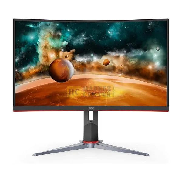 AOC CQ27G2 27″ Super Curved Frameless Gaming Monitor QHD 2K VA 1ms 144Hz-Hafeeez Center Lhr