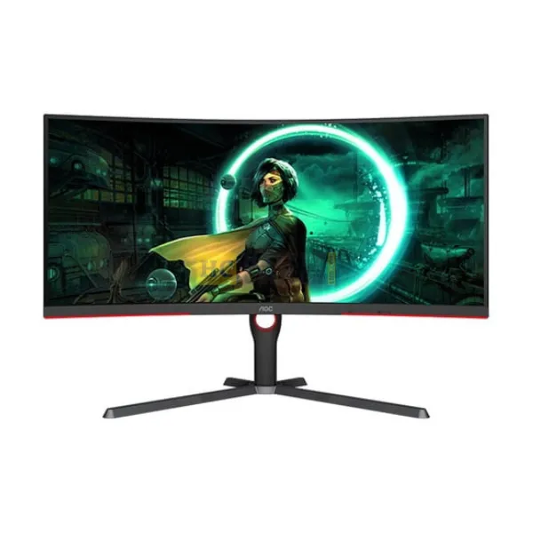 AOC CU34G3S 34″ WQHD Curved Gaming Monitor 165Hz AdaptiveSync 1ms VA-Hafeez Center Lhr