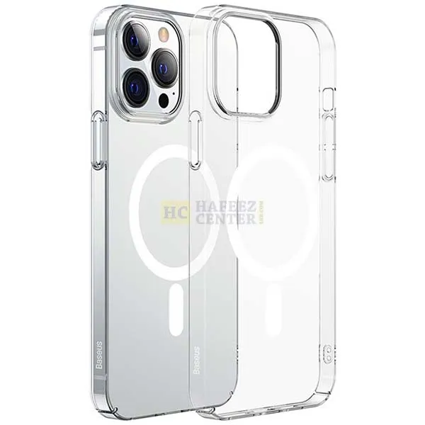 Baseus Transparent Magnetic Case for iPhone 13 Series - Hafeez Center Lhr