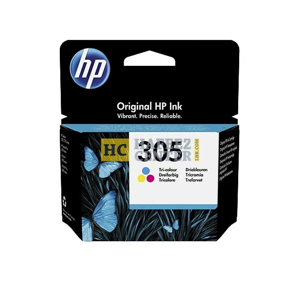 HP 305 Tri-Color Original Ink Cartridge - Hafeez Center Lahore