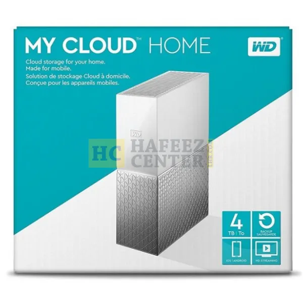 WD My Cloud Home - 4TB Personal Cloud Storage, Single Drive (WDBVXC0040HWT) - Hafeez Center Lhr