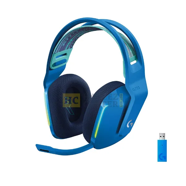 Logitech G733 Lightspeed Wireless RGB Gaming Headset | 981-000943 | Blue-Hafeez Center Lhr