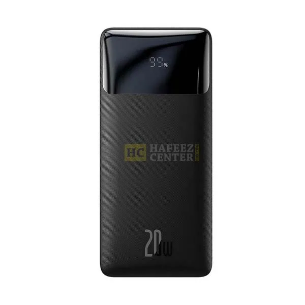 Baseus Bipow Digital Display Power bank 10000mAh 20W Black - Hafeez Center