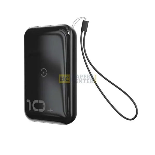 Baseus Mini S Bracket 10W Wireless Charger Power bank 10000mAh 18W - Hafeez Center