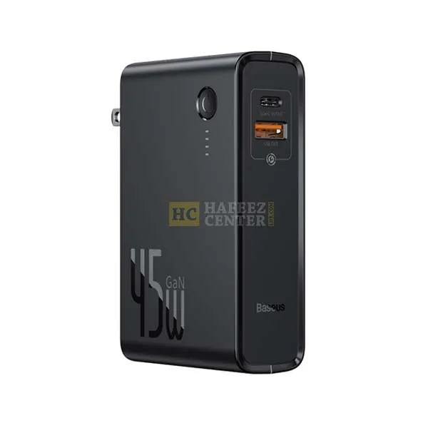 Baseus Power Station（GaN）2 in 1 Quick Charge Power Bank & Charger C+U 10000mAh 45W US