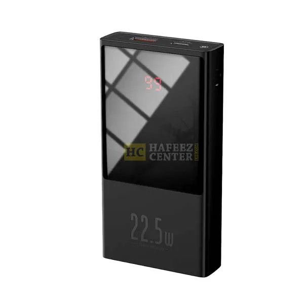 Baseus Super Mini Digital Display Quick Charge Power Bank 10000mAh 22.5W - Hafeez Center