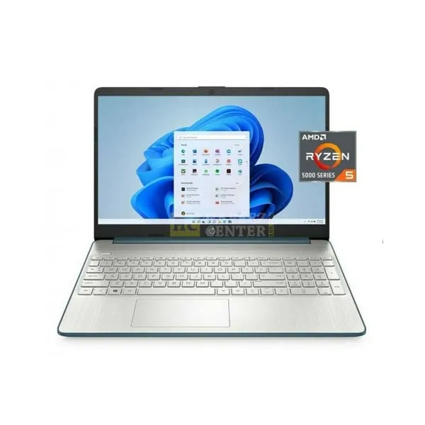 HP 15-EF2126WM Laptop AMD Ryzen 5 5500U, 8GB, 256GB SSD, 15.6" FHD, Windows 10 | Spruce Blue