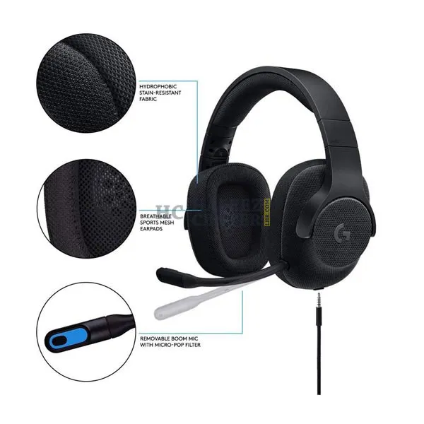 Logitech G433 7.1 Wired Surround Gaming Headset