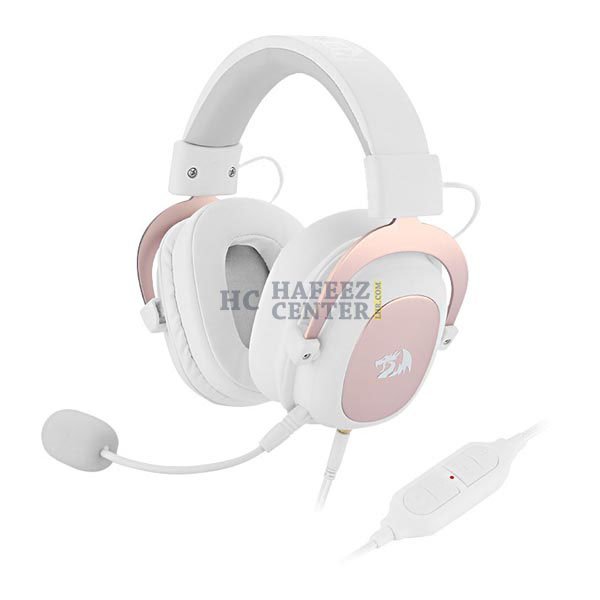 Redragon H510 ZEUS Wired Gaming Headset, 7.1 Surround, Detachable Microphone, USB + Stereo Pins Connectivity