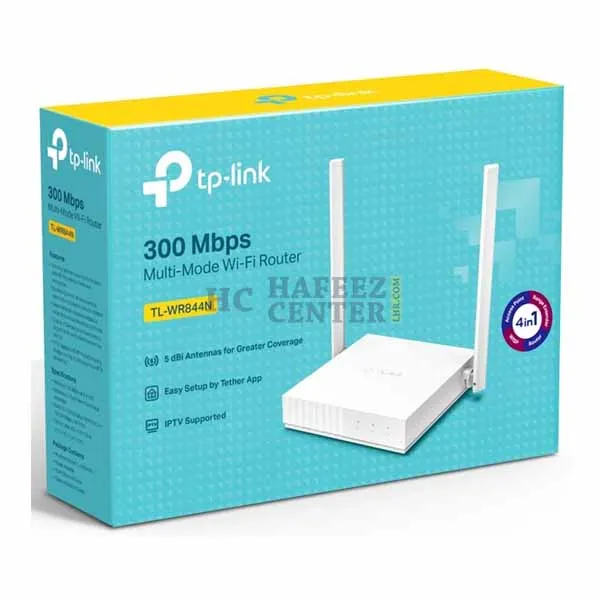 TP-Link TL-WR844N 300 Mbps Multi-Mode Wi-Fi Router-2 - Hafeez Center Lhr