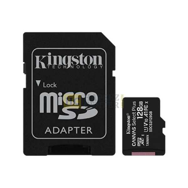 Kingston Canvas Select Plus microSD Card 128GB SDCS2/128GB