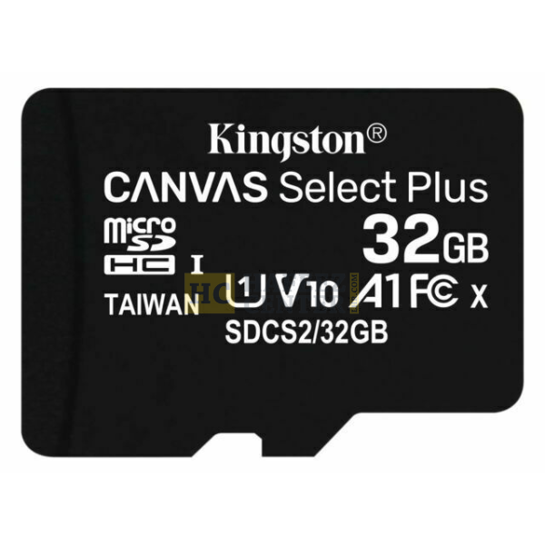 Kingston Canvas Select Plus microSD Card 32GB SDCS2/32GB - Hafeez Center Lhr