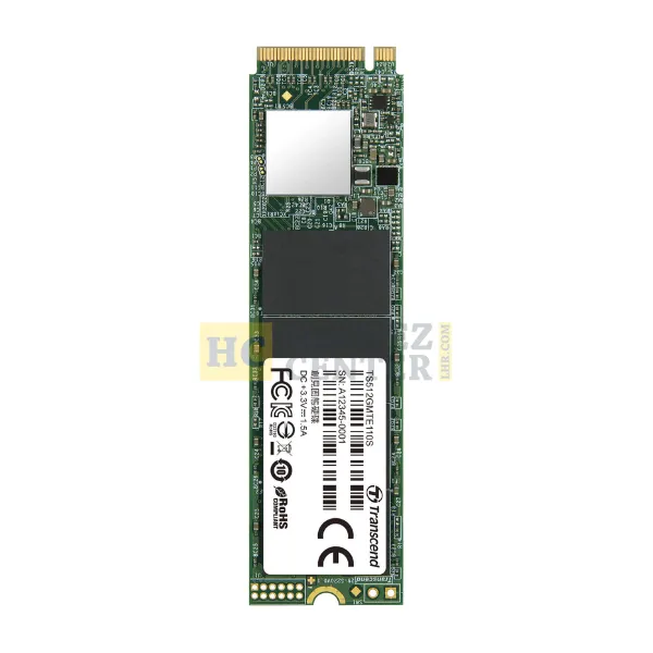 Transcend 512GB Nvme PCIe Gen3 X4 MTE110S M.2 SSD Solid State Drive TS512GMTE110S - Hafeez Center Lhr
