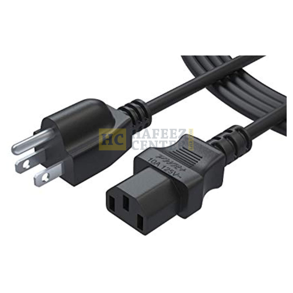 Ft 3 Prong AC Power Cord for ION Power cable - Hafeez Center Lhr