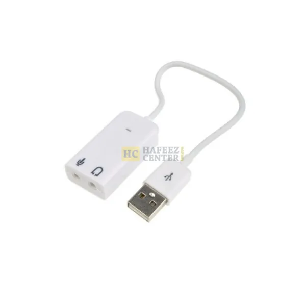 USB Sound Adapter 7 Channel - Hafeez Center Lahore
