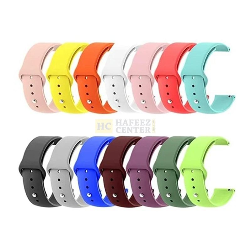 Smart Watch Strap 20mm (In All Color) Hafeez Center Lahore