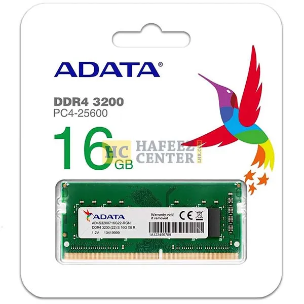 ADATA 16GB DDR4 3200MHz SO-DIMM LAPTOP RAM