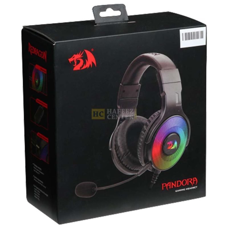 Redragon H350 Pandora RGB Wired Gaming Headset - Hafeez Center Lahore