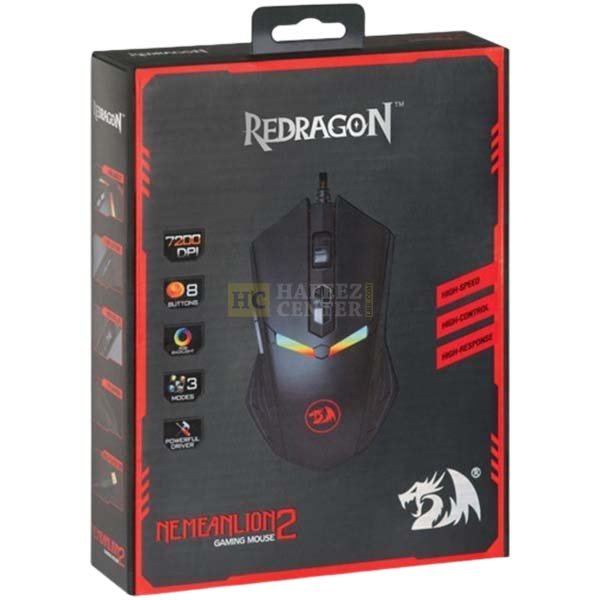 Redragon NEMEANLION 2 M602-1 RGB 7200DPI Gaming Mouse - Hafeez Center Lahore