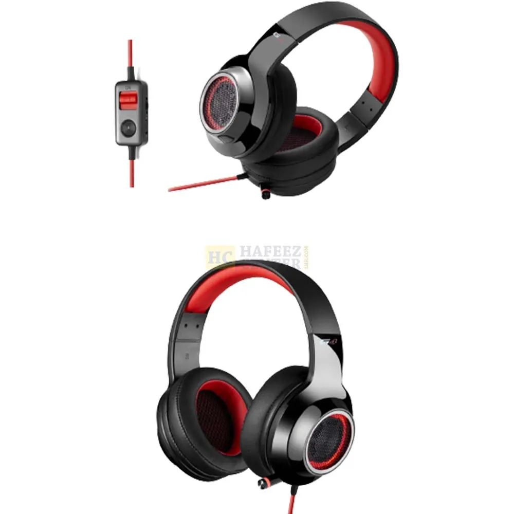 EDIFIER G4 7.1 VIRTUAL SURROUND SOUND GAMING HEADSET RED - Hafeez Center Lahore