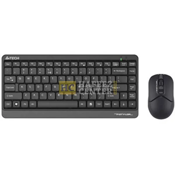 A4Tech Fstyler FG1112s 2.4G Power-Saving Compact Desktop Set - Hafeez Center Lahore
