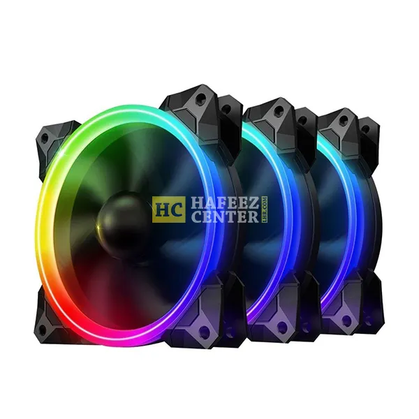 Redragon GC-F008 120mm RGB Fan Quiet High AirflowRadiators - Hafeez Center Lahore