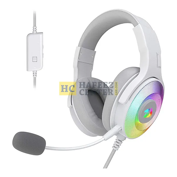 Redragon Pandora 2 RGB Wired Gaming Headset - H350W-RGB-1 - White