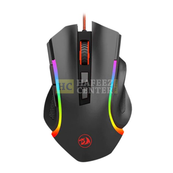 REDRAGON M607 BLACK RGB GRIFFIN 7200 DPI, 7 BUTTONS GAMING MOUSE - hafeez Center Lahore