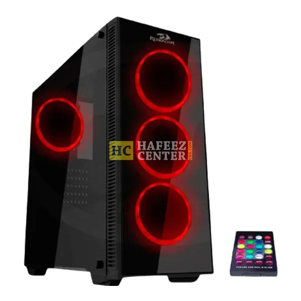 REDRAGON SIDESWIPE PRO GC601 RGB TEMPERED GLASS GAMING PC CASE - Hafeez Center Lhr