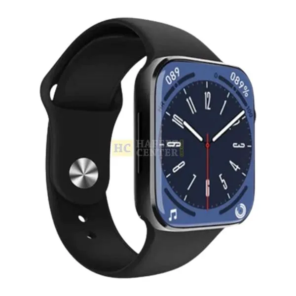 HW8 MAX Smartwatch With Always On Display (Blue / Black)