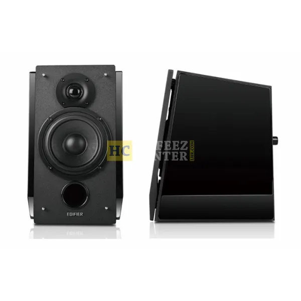 Edifier R1850DB Active 2.0 Bluetooth Bookshelf Speaker Set – Gloss Black - Hafeez Center Lhr