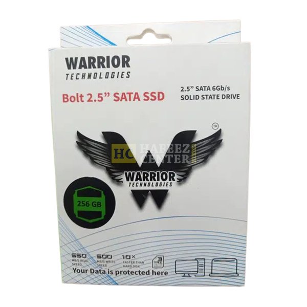 Warrior 128GB SSD with 2 Years Brand Warranty (Made in Taiwan) - Hafeez Center Lhr