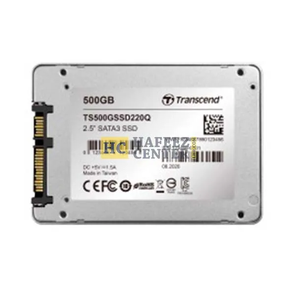 Transcend 220Q 500GB 2.5″ SATA III SSD - Hafeez Center Lhr