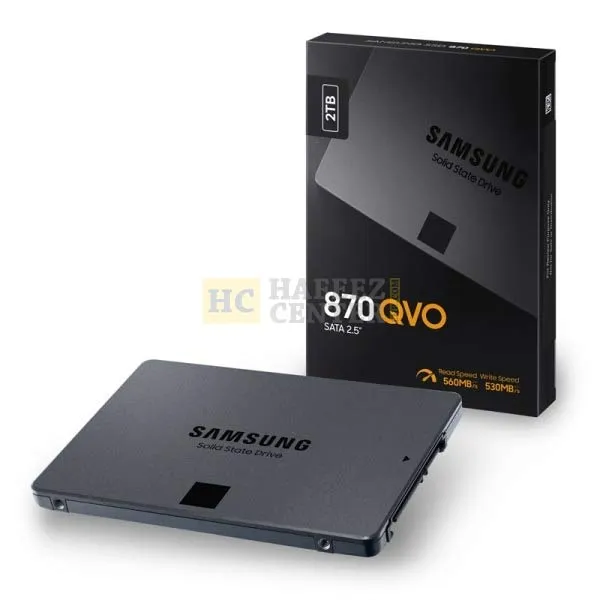 SSD 870 QVO SATA III 2.5 inch 2TB SSD MZ-77Q2T0BW-Hafeez Center Lhr