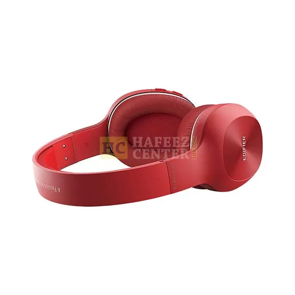 Edifier W800BT Plus Wired And Wireless Bluetooth Headphones - Red - Hafeez Center Lhr
