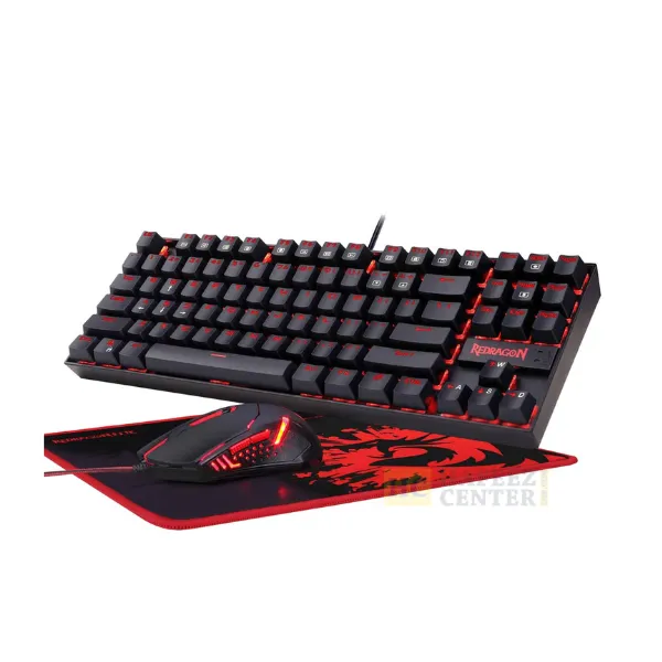 Redragon K552-BA 3 in 1 Combo – Mechanical Gaming Keyboard & Mouse - Hafeez Center Lahore