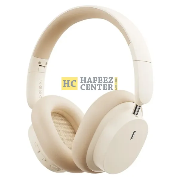 BASEUS Bowie D05 Bluetooth Headset Foldable Wireless HiFi Stereo Music Headphone - Beige