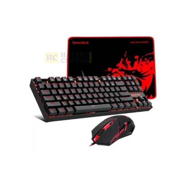 Redragon K552-BA 3 in 1 Combo - Mechanical Gaming Keyboard & Mouse