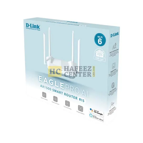 D-LINK R15 AX1500 SMART ROUTER - Hafeez center Lahore