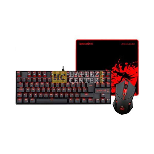 Redragon Gaming Essentials K552-BA-2 - Keyboard Mouse and Mouse Pad 3-in-1 Set