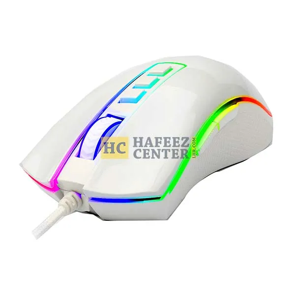 REDRAGON M711 COBRA RGB GAMING MOUSE (WHITE) - Hafeez Center Lahore