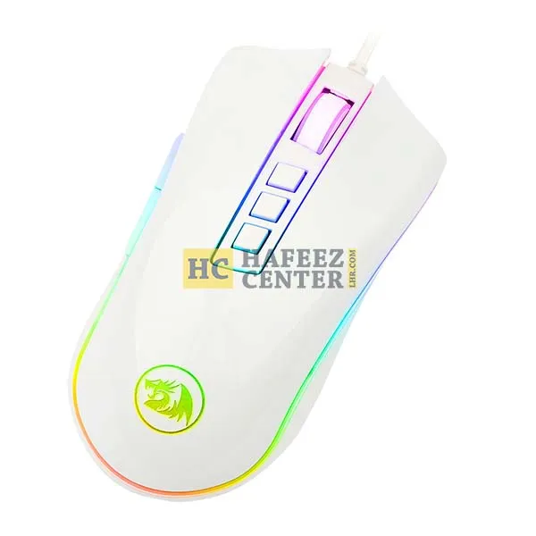 Redragon M711 Cobra Rgb GAMING Mouse (White) - Hafeez Center Lahore