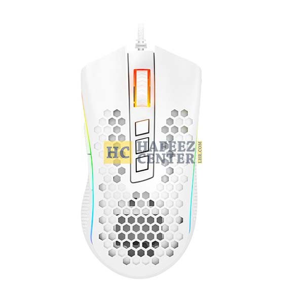 Redragon M988W Storm Elite Rgb Gaming Mouse (White) - Hafeez Center Lahore