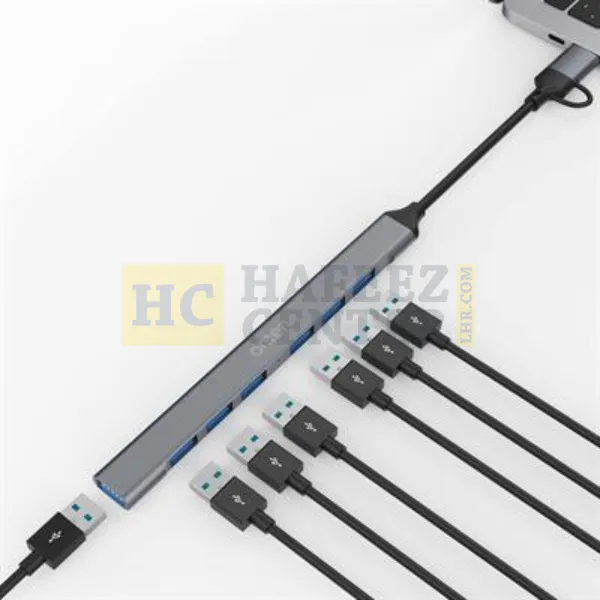 Onten (UCA9702) 7 Port USB A and USB C data Hub