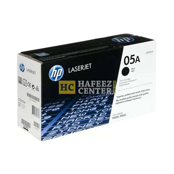 HP 05A Black Original LaserJet Toner Cartridge, CE505A - Hafeez Center Lahore