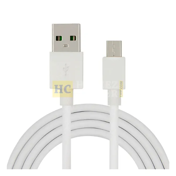 ANDROID FAST CHARGING AND DATA TRANSFER MICRO USB CABLE - WHITE