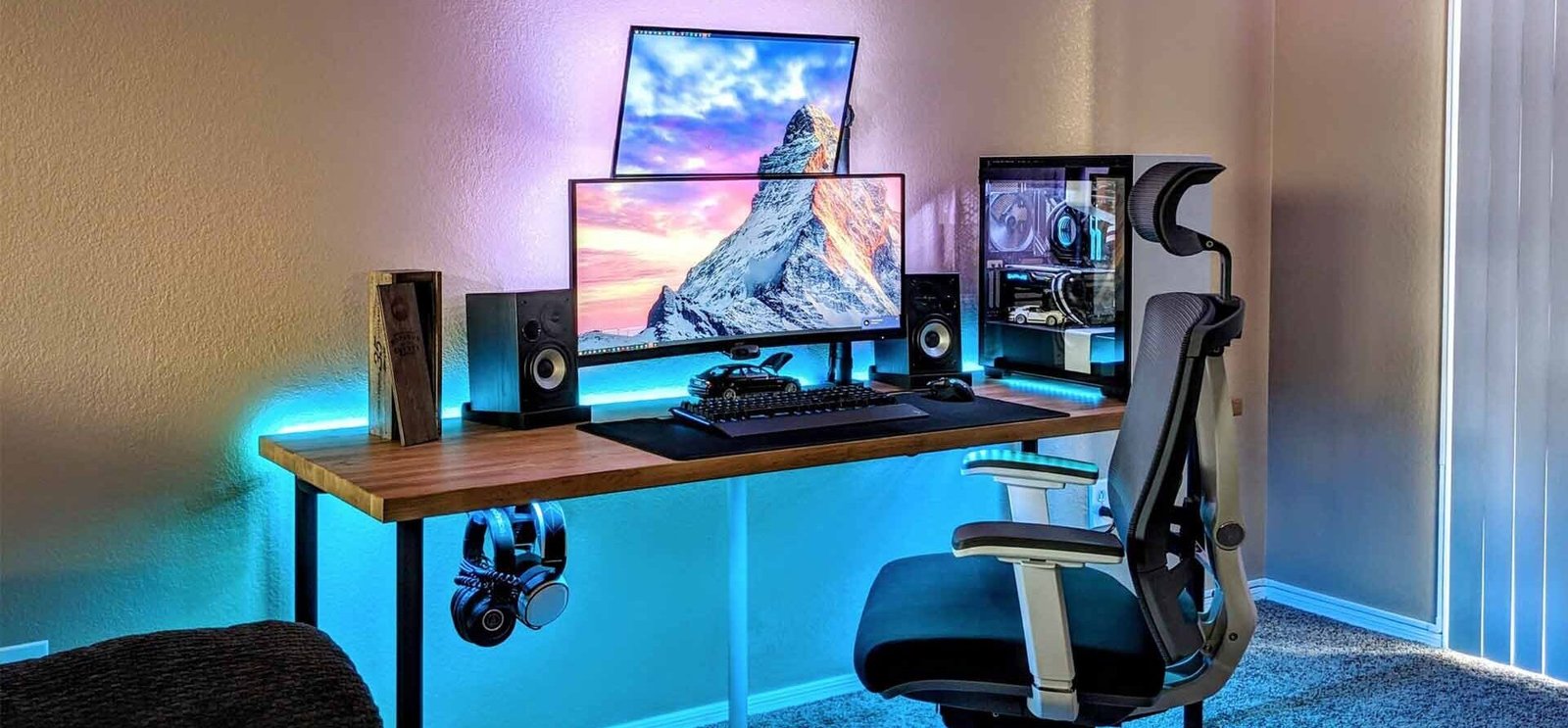 Desk Organizer gaming setup - hafeez center lhr