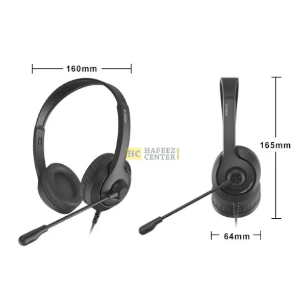 A4Tech HS-8i Stereo Headset - 3.5 mm